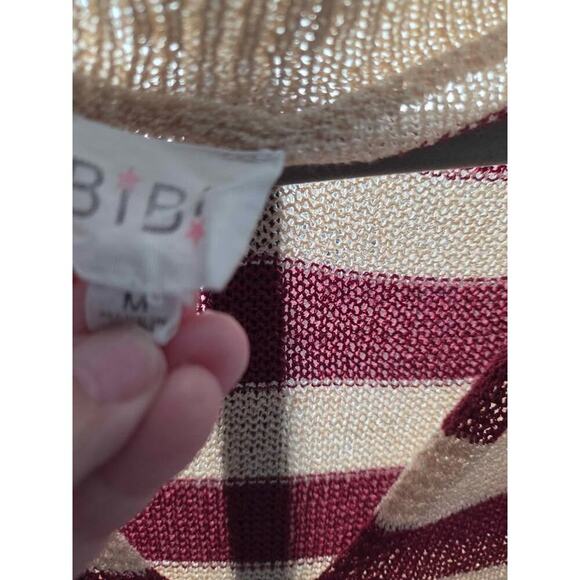 Firework Ready Star-Spangled Oversized Knit Top Medium - Picture 3 of 5